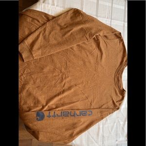 Mens Long Sleeve Carhartt shirt Tall XL